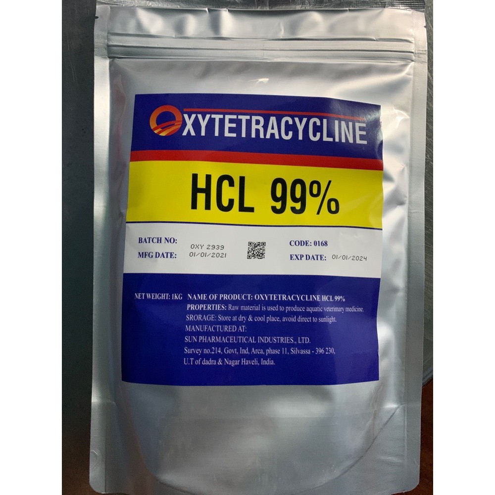 Oxytetracycline 70% tri bệnh đường ruột, kém ăn, chậm lớn chuyên dùng cho thủy sản.