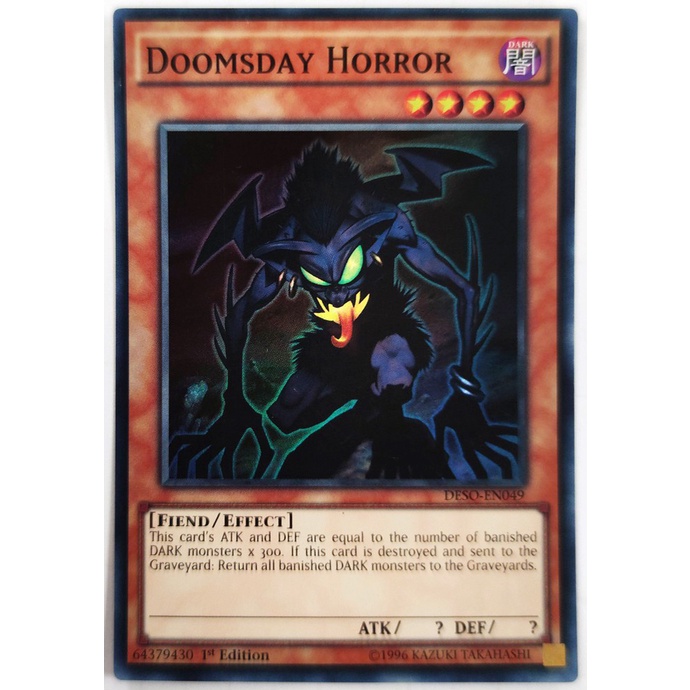 [Thẻ Yugioh] Doomsday Horror |EN| Super Rare