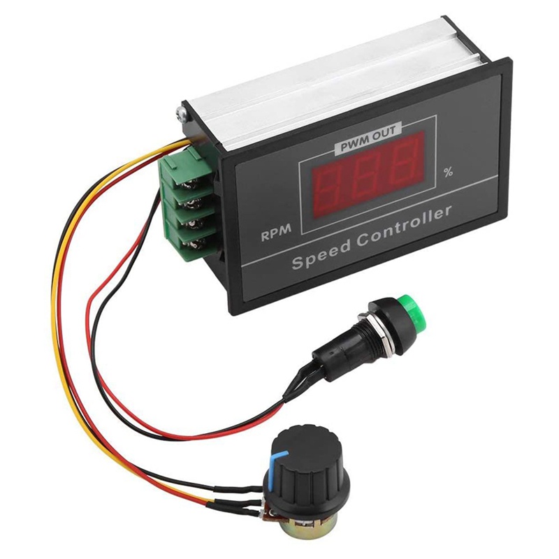 Bộ Điều Khiển Tốc Độ Động Cơ DC 6-60V 12V-48V 30A PWM