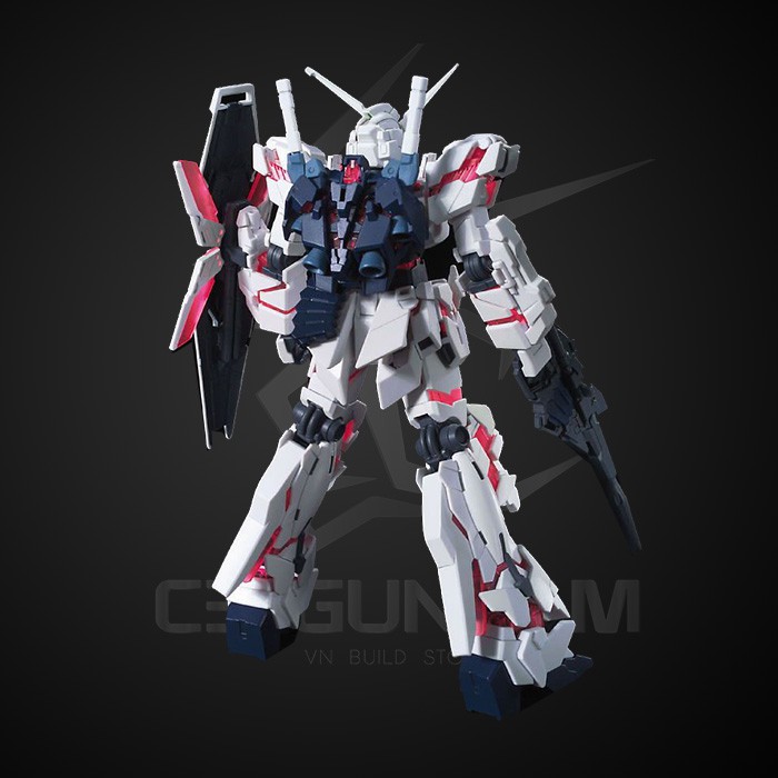 MÔ HÌNH GUNDAM BANDAI HG UC 100 1/144 RX-0 UNICORN GUNDAM (DESTROY MODE) BANDAI GUNDAM UC HGUC