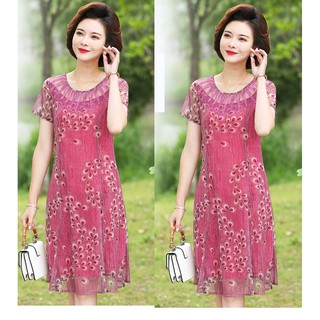 Đầm trung niên cao cấp ( cong)