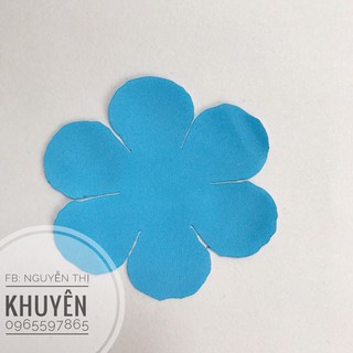 Cánh hoa lụa 6 cánh 6cm( túi 10 cánh)