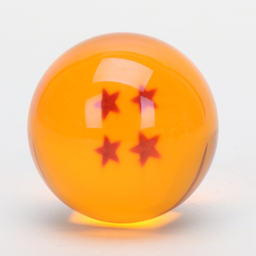 1 Viên Ngọc Rồng One / 1 Bằng Cao Su Kích Thước 4cm 7 Sao