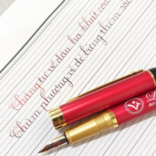 Leta 208 Ngòi mài êm, thanh đậm rõ, ngòi bền, nét bút mảnh, nét chữ thanh tao, mềm mại. Kiểu dáng kim loại sang trọng
