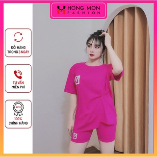[FREESHIP+ĐẸP LẠI SANG] Đồ Bộ Nữ Lửng Ngố ,Set Bộ Áo Thun Quần Lửng Chất Thun Cotton Thoáng Mát Phong Cách ,Trẻ Trung