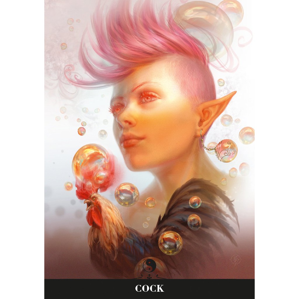 Bộ Bài Barbieri Chinese Oracle  - Bài Gốc Authentic Chính Hãng 100%