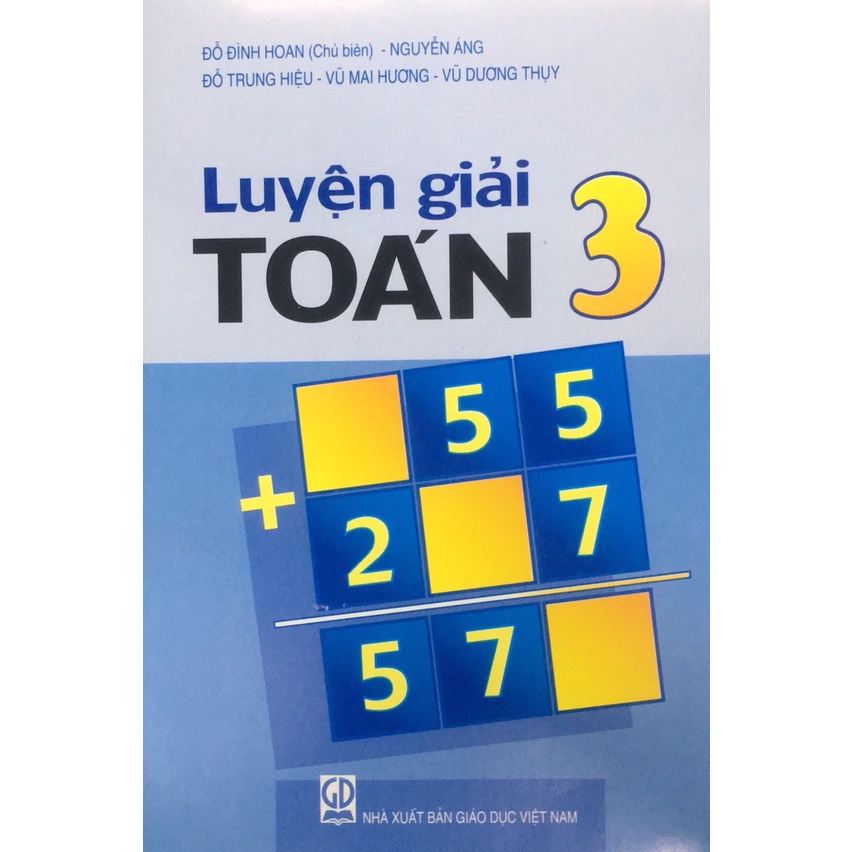 Sách - luyện giải toán 3