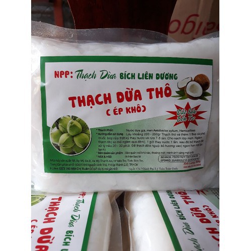 Thạch Dừa Ép Khôsize15Li tặng kèm hương thơm