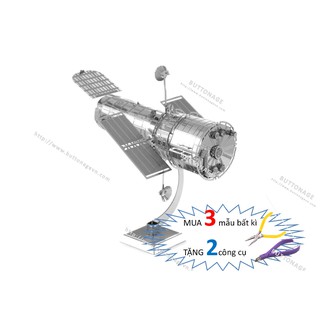 Mô Hình Lắp Ghép kim Loại 3D Kính viễn vọng không gian Hubble