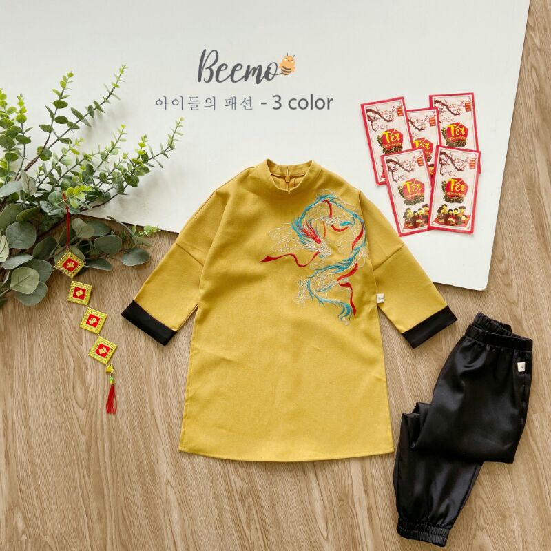 𝐒𝐄𝐓 𝐀́𝐎 𝐃𝐀̀𝐈 𝐕𝐀𝐈 𝐓𝐇𝐄̂𝐔 𝐑𝐎̂̀𝐍𝐆 Đ𝐀̂̀𝐘 𝐂𝐀́ 𝐓𝐈́𝐍𝐇 CHO BÉ TRAI BEEMO