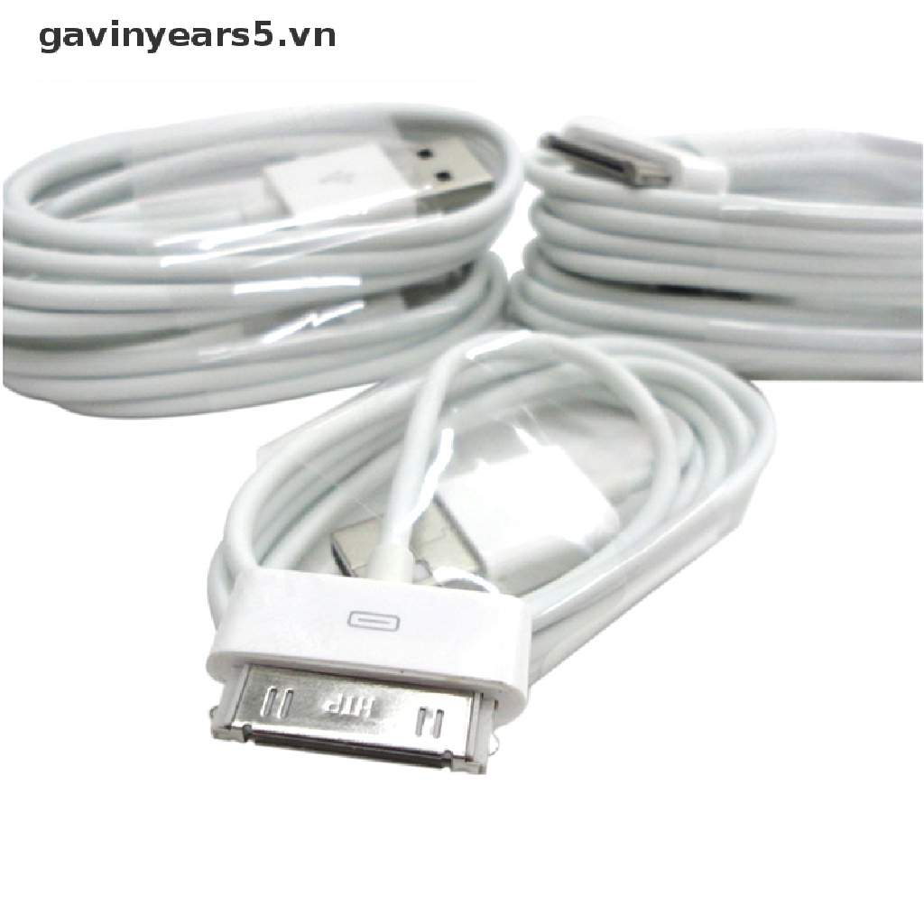 Dây cáp sạc đồng bộ dữ liệu usb thích hợp cho IPhone 4 / 4s / 3g / ipad