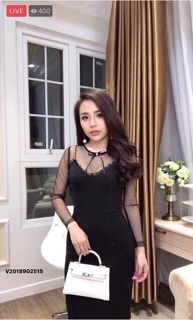 Váy ôm body đen