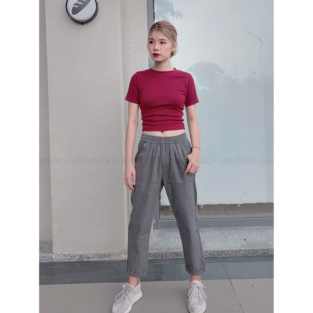 ÁO CROPTOP BODY AGE2X 6 MÀU HOT