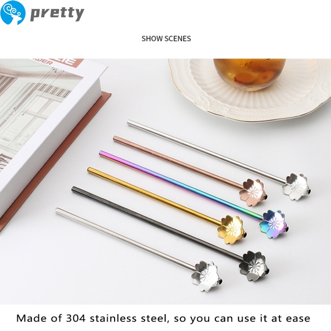 Ống hút đa năng bằng thép không gỉ nhiều màu sắc