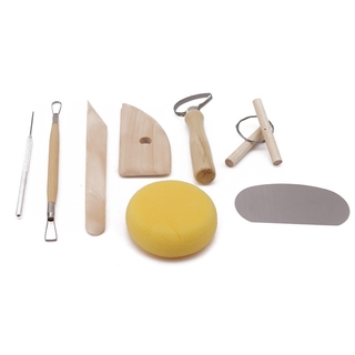 Set 8 Dụng Cụ Điêu Khắc Tạo Hình Đất Sét