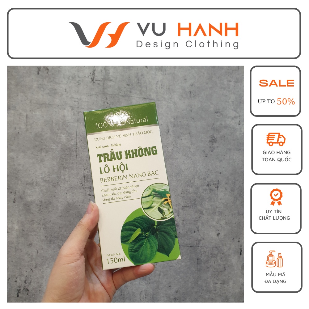 Dung dịch vệ sinh phụ nữ trầu không combo 2 lọ | Shop Vũ Hạnh