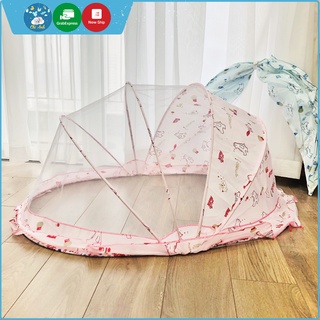 Màn chụp cho bé tránh muỗi mùa hè có thể gập gọn kích thước 97x58x46cm