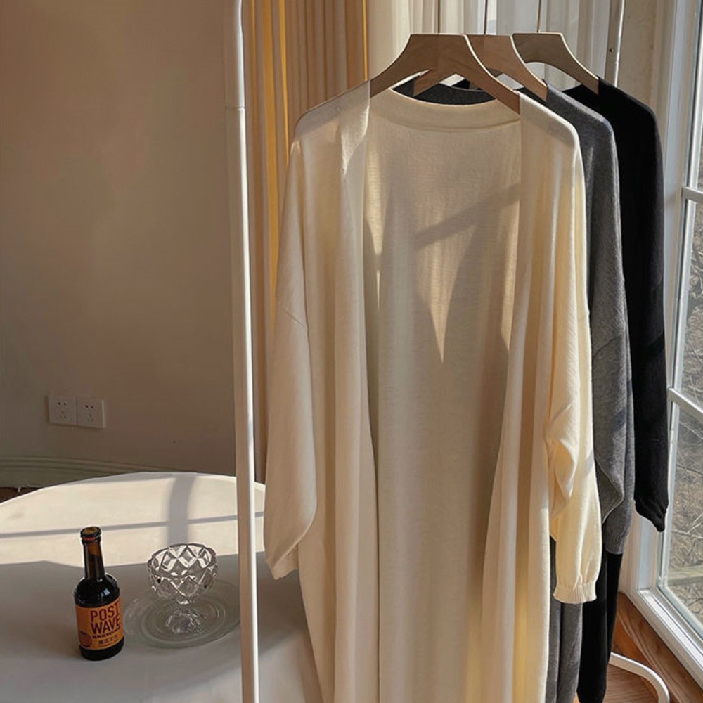 Áo Khoác Cardigan Dệt Kim Thiết Kế Mới Thời Trang Mùa Xuân Dành Cho Nữ