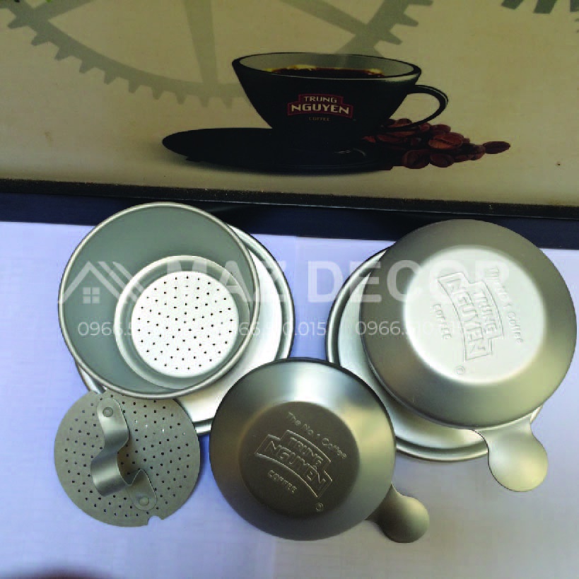 Phin pha caphe cafe nhôm Hải phòng Trung Nguyên 25gram cao cấp giá rẻ đẹp