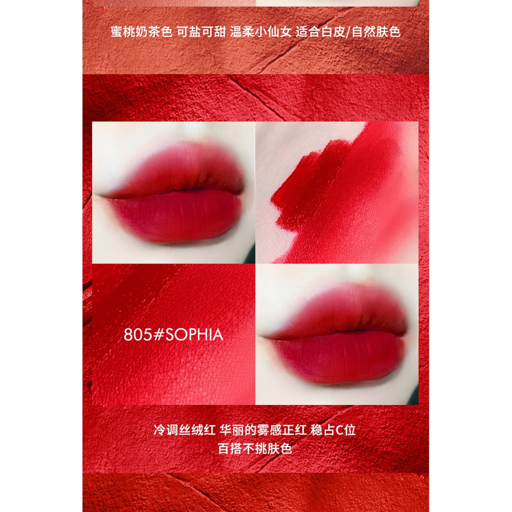 (hàng Mới Về) Son Kem Lì Em / Emoda Mora Chất Son Mịn Như Nhung | BigBuy360 - bigbuy360.vn