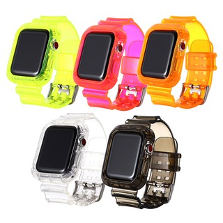 Dây Đeo Trong Suốt Thay Thế Cho Đồng Hồ Thông Minh Apple Watch Iwatch 4 / 5