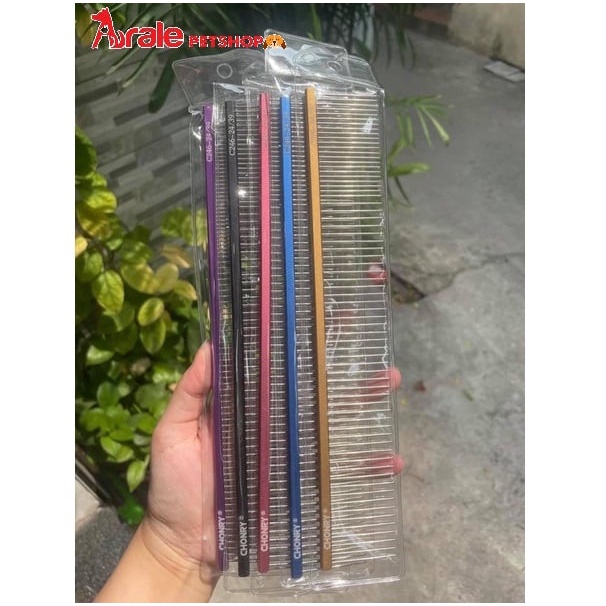 LƯỢC CHẢI LÔNG CHÓ CHONRY 24.5CM