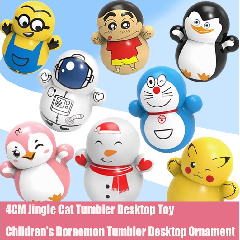 Đồ Chơi Con Mực Mini Hình Phi Hành Gia / Người Tuyết / Mèo May Mắn Giúp Giảm Căng Thẳng YB3