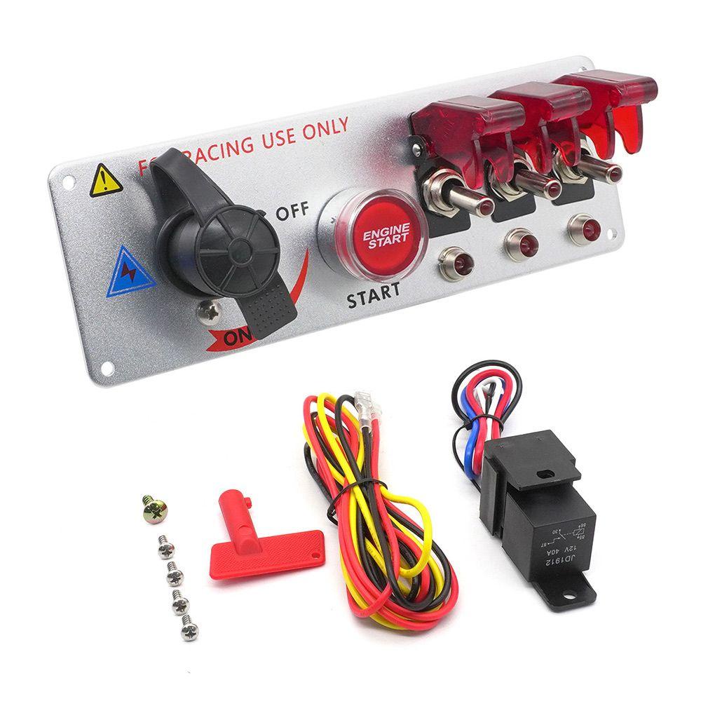 Bộ Nút Công Tắc Đánh Lửa Điện 12V Kat1 Chuyên Dụng Cho Xe Hơi