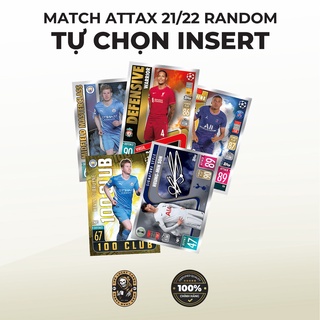 [TỰ CHỌN INSERT] Topps Match Attax 21/22 | Thẻ cầu thủ bóng đá chính hãng | The Lucky Cards