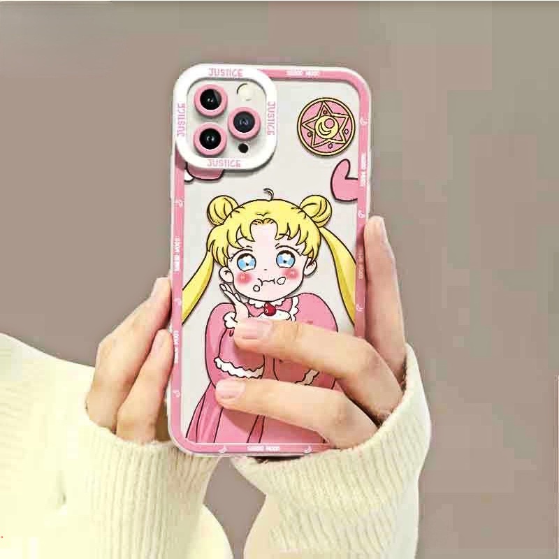 Ốp Điện Thoại Silica Gel Mềm Họa Tiết Hoạt Hình Cho Iphone 13 12 11 Pro MAX X XS MAX XR 6 6S 7 8 Plus