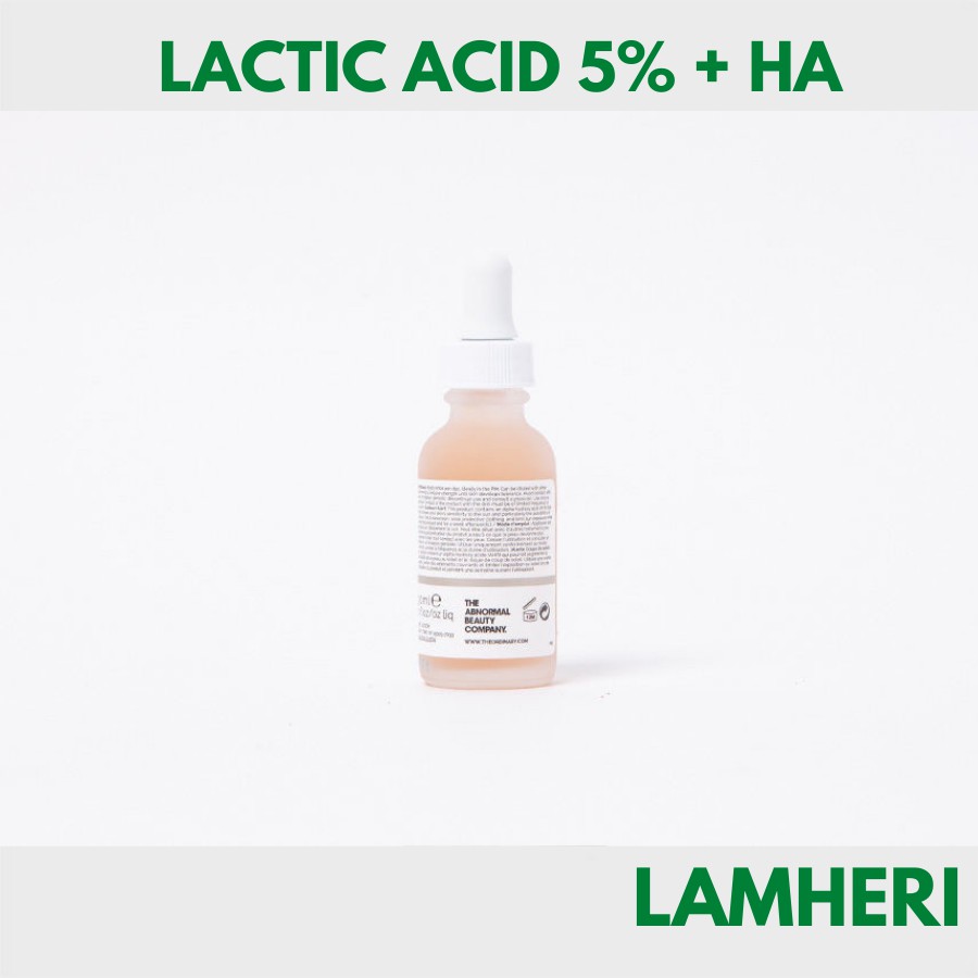 The Ordinary Lactic Acid 5% + HA - Serum Làm Sáng  Đều Màu Da