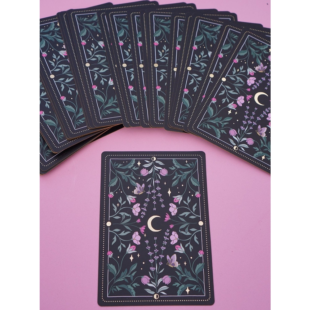 Bộ Bài Moon Witch Oracle Tặng Đá Thanh Tẩy SB87
