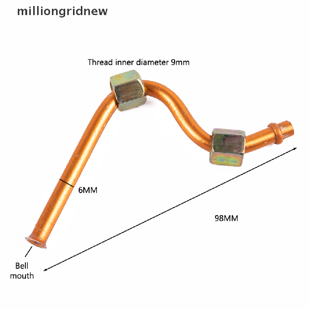 Ống xả khí bằng nhôm 9mm thay thế cho máy nén khí chất lượng