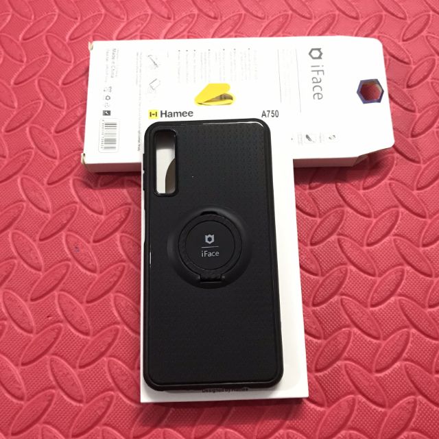 Ốp lưng iface samsung a7 2018 / A750 kiêm iring và nam châm hút giá đỡ trên ô tô
