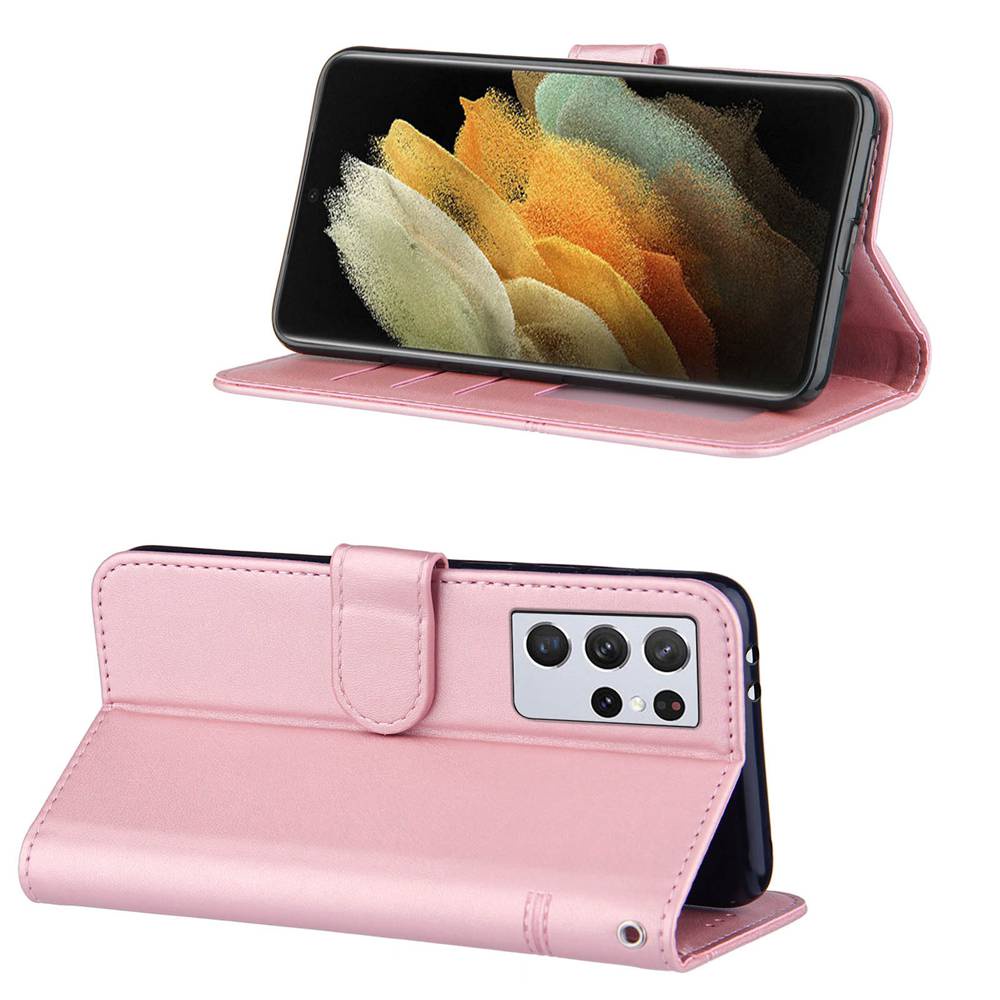 Bao Da Điện Thoại Nắp Lật Từ Tính Bảo Vệ Toàn Diện Cho Samsung Galaxy S22 S21 Ultra Plus S21FE