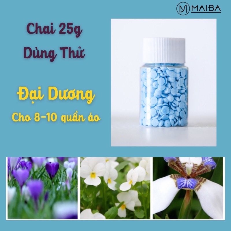 Hạt Lưu Hương Quần Áo Xả Vải Thơm MAIBA Tự Nhiên Dịu Nhẹ Lâu Phai Độc Đáo