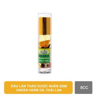 Dầu lăn thảo dược thái lan green herb oil 8cc thái lan