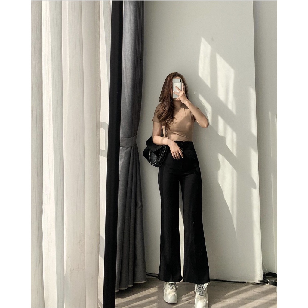 Quần ống loe suông dài 501/P0K31