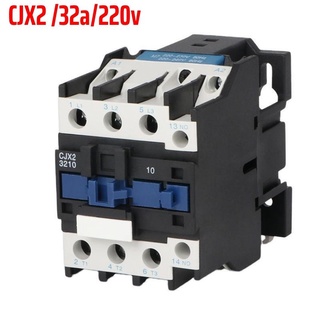 Khởi động từ/contactor cjx2-3210 công suất lớn 32a/220v cuộn hút 220v