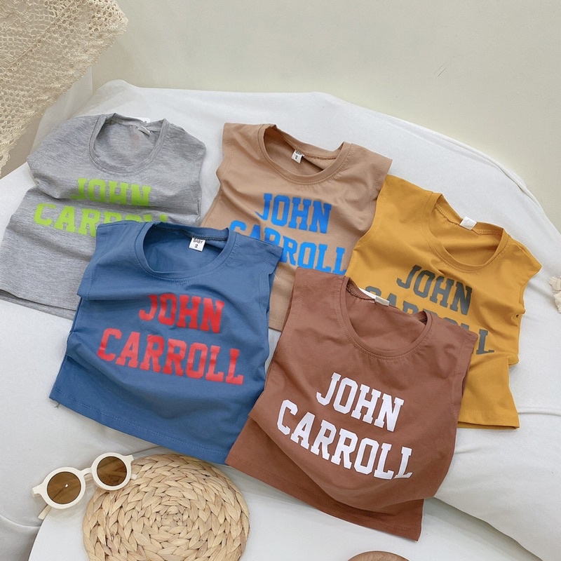 Bộ ba lỗ thể thao bé trai John Carroll