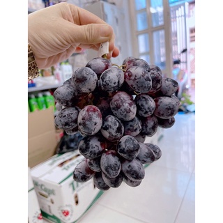 Nho đen chile không hạt bịch 1kg - ngon giòn ngọt