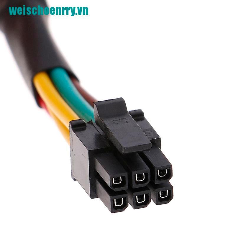 Weis♪Cáp Nguồn HDD SSD 6 Pin Sang SATA 15Pin Cho dell 3668 3667