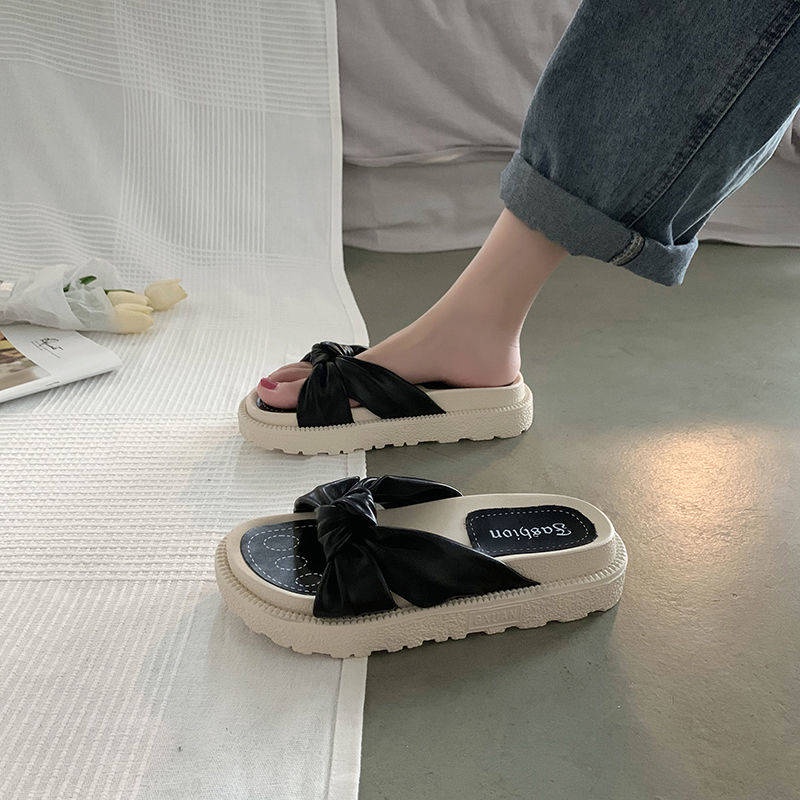 Dép Sandal Đế Dày Thời Trang Mùa Hè Mới Dễ Phối Đồ