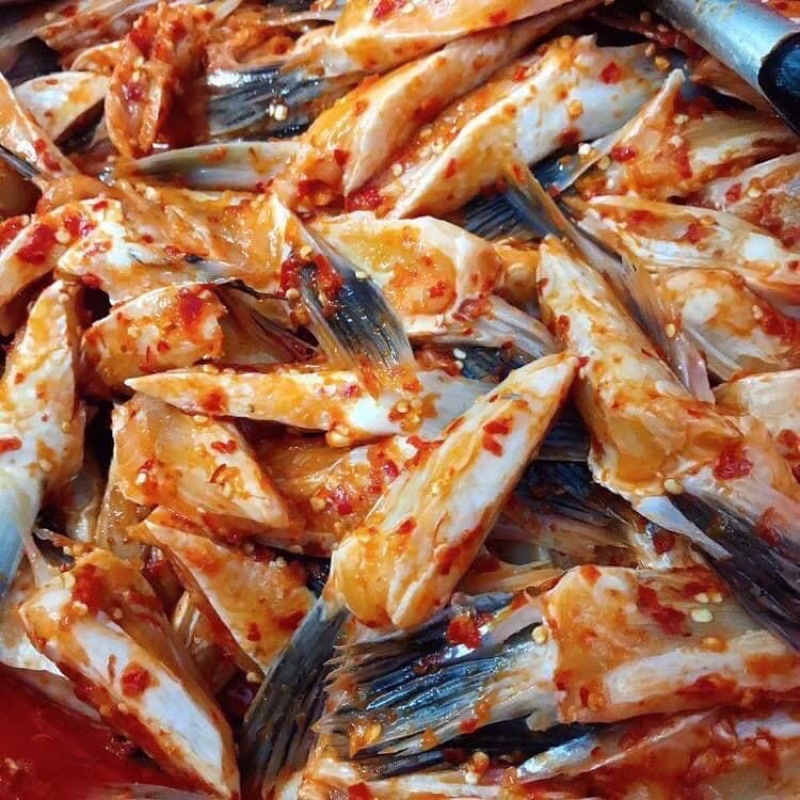 [HỎA TỐC] Vây cá hồi tươi ngon bổ dưỡng nướng muối ớt sa tế 500g