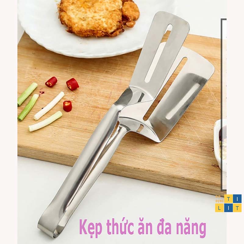 KẸP INOX GẮP THỨC ĂN TIỆN LỢI [ KẸP THỨC ĂN]