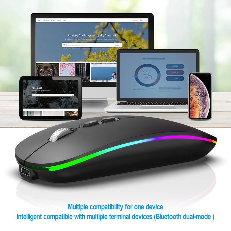 Chuột không dây 5 Nút 1600dpi