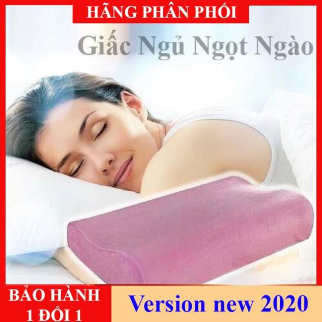 Xả kho - [SALE GỐC] GỐI CAO SU NON NGƯỜI LỚN TRỊ LIỆU CHỐNG NGÁY NGỦ ĐAU VAI GÁY