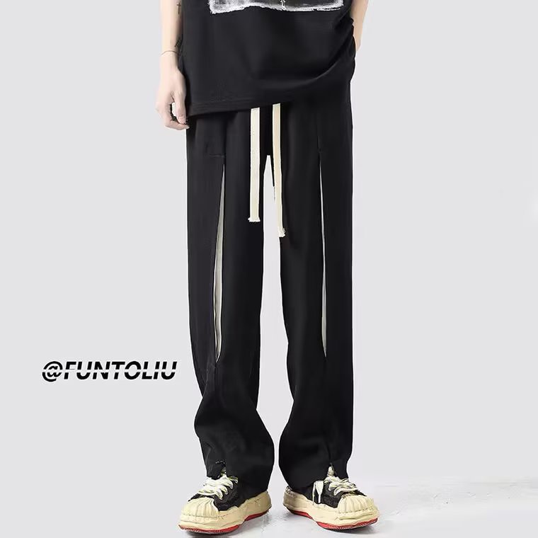 Quần Dài Dáng Rộng Lưng Thun Co Giãn Thoải Mái Thời Trang Hàn Quốc Size M-3XL Cho Nam