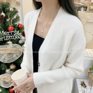 áo Cardigan len lông thỏ