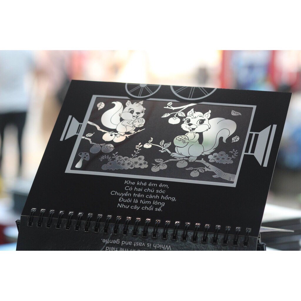 Sách chiếu bóng - Cinema book - Rạp chiếu phim trong sách - Các loài động vật nuôi